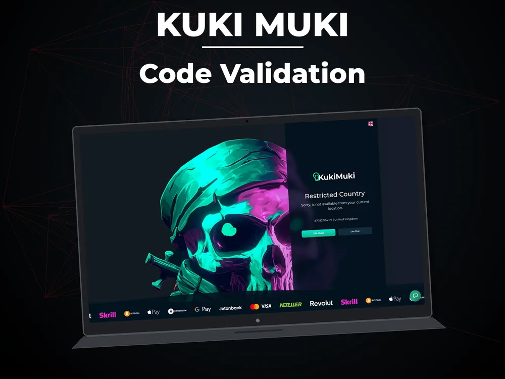 Kuki Muki - Code Validation